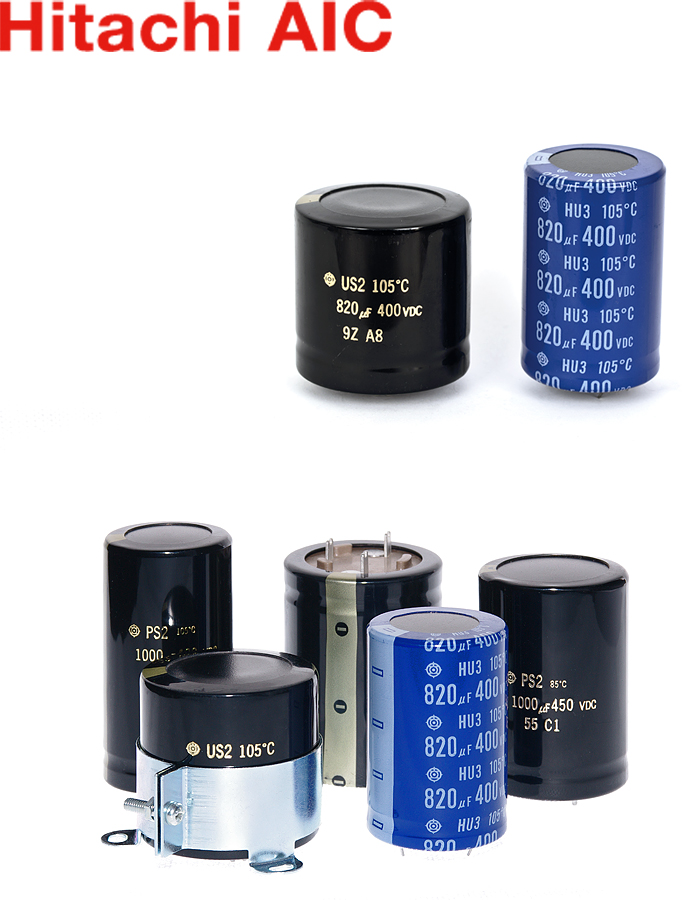 AICTech (Hitachi AIC) - electrolytic capacitors