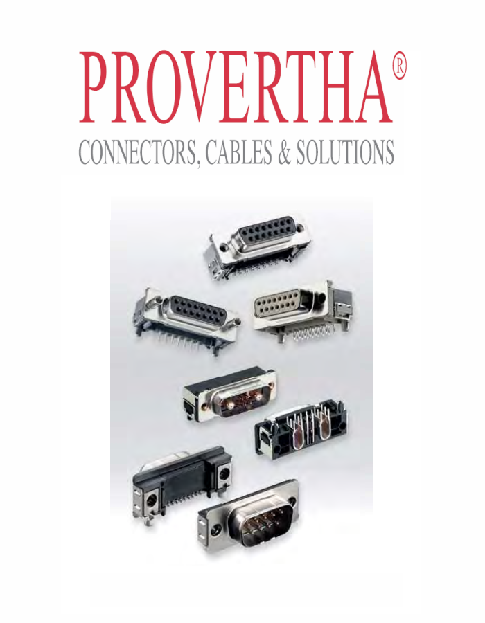 PROVERTHA - Connectors D-SUBNEW